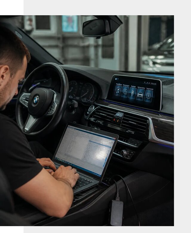 Русификация мультимедиа BMW для авто под ключ в Ревде