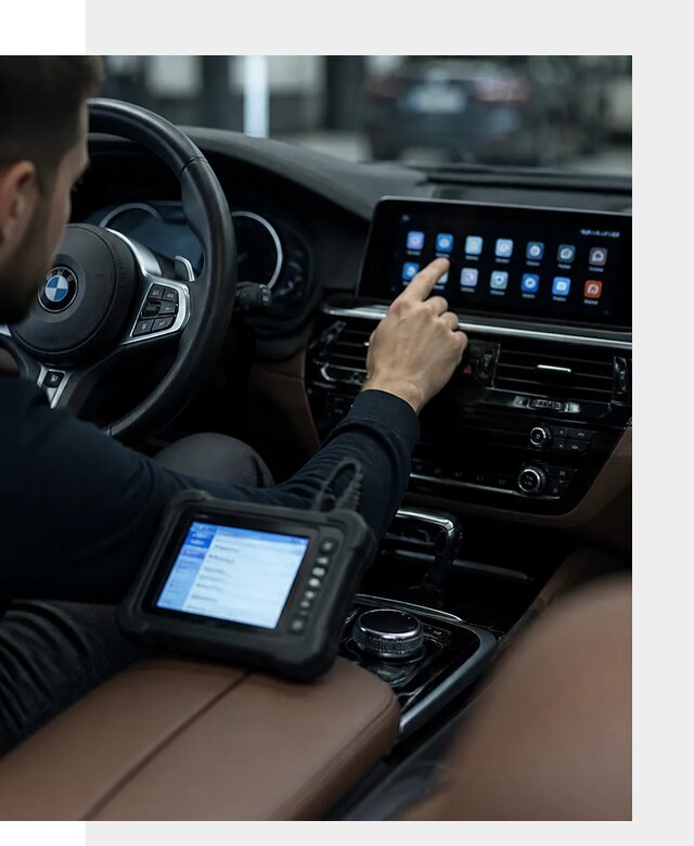 Установка приложений и мультимедиа сервисов BMW в Ревде