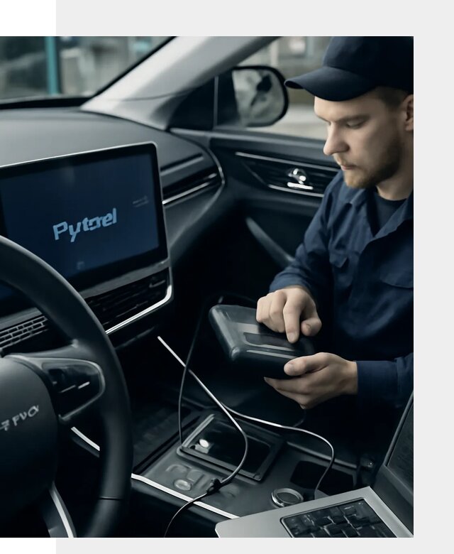 Русификация автомобилей Jetour с адаптацией меню в Ревде