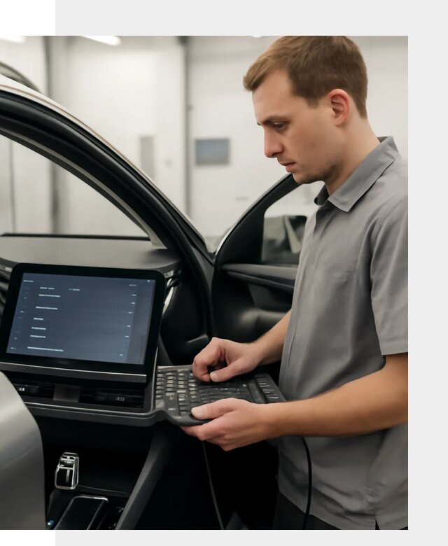 Русификация мультимедиа автомобилей Lynk Co в Ревде