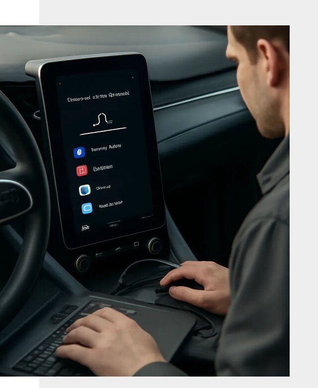 Установка приложений Lynk Co на автомобиль в Ревде
