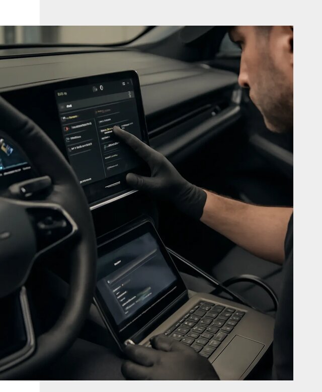Русификация приборной панели Rising автомобиля в Ревде