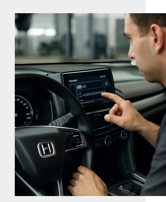 Русификация панели приборов Honda в Ревде по цене 5290 ФастМобиль-Рвд