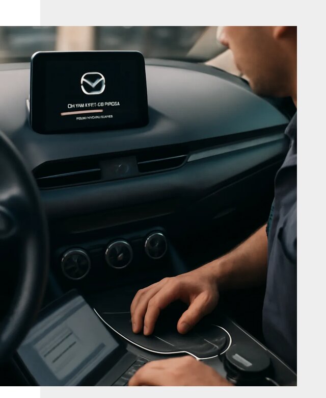 Установка приложений Mazda на мультимедийную систему в Ревде